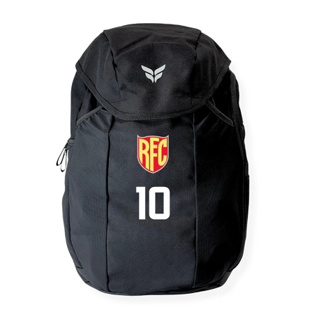 RED FLAMES TEAM BACKPACK (BLACK)
