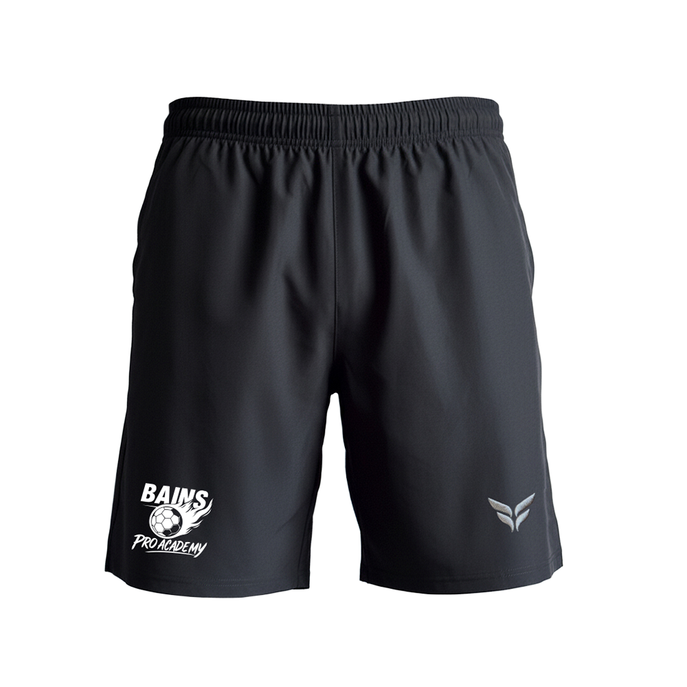 BAINS STEALTH SHORTS WITH POCKETS (BLACK)