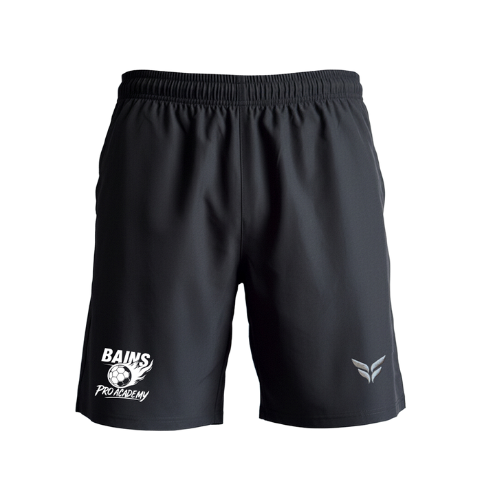 BAINS STEALTH SHORTS WITH POCKETS (BLACK)