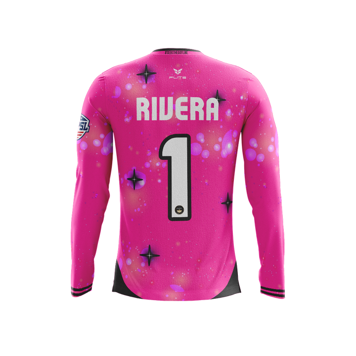 BELLEVUE ATHLETIC KEEPER JERSEY LS (PINK)