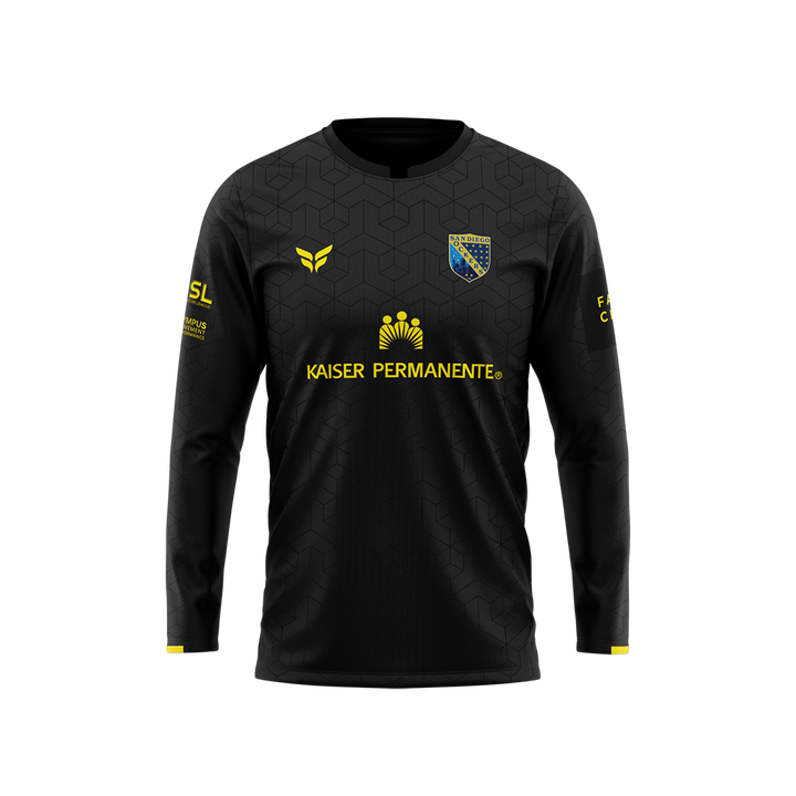 YOUTH SD SOCKERS ALTERNATE "CHILES" JERSEY LS (BLACK)