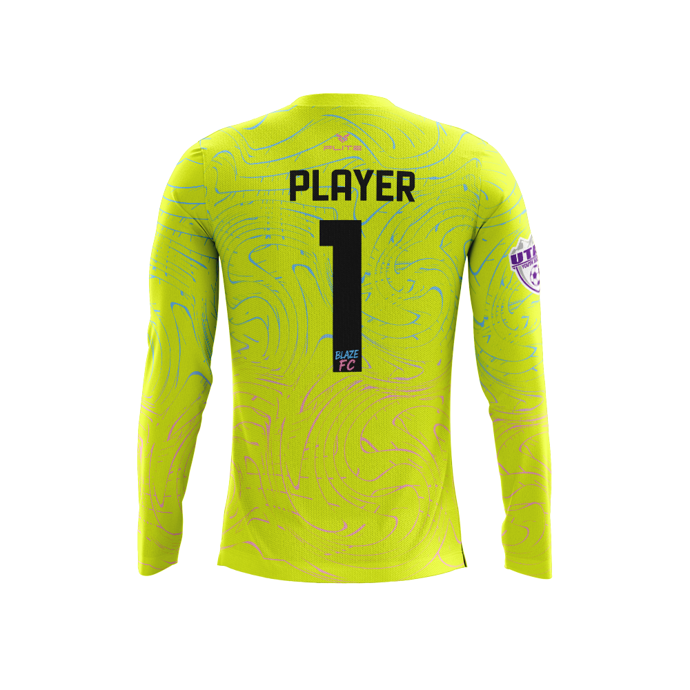BLAZE FC GOALKEEPER JERSEY LS (NEON)