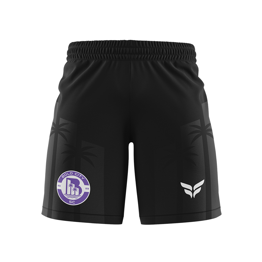 BOLD CITY UPSL GK TRAINING SHORTS (BLACK)