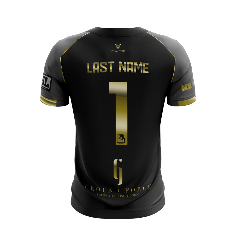 BOLD CITY COMP GK JERSEY SS (BLACK)