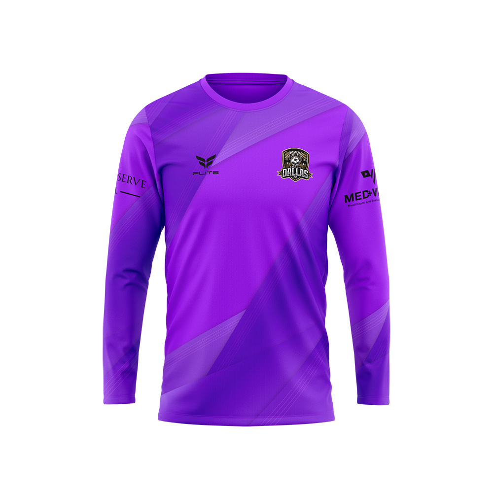 CENTRAL DALLAS  GOALKEEPER JERSEY LS (PURPLE)