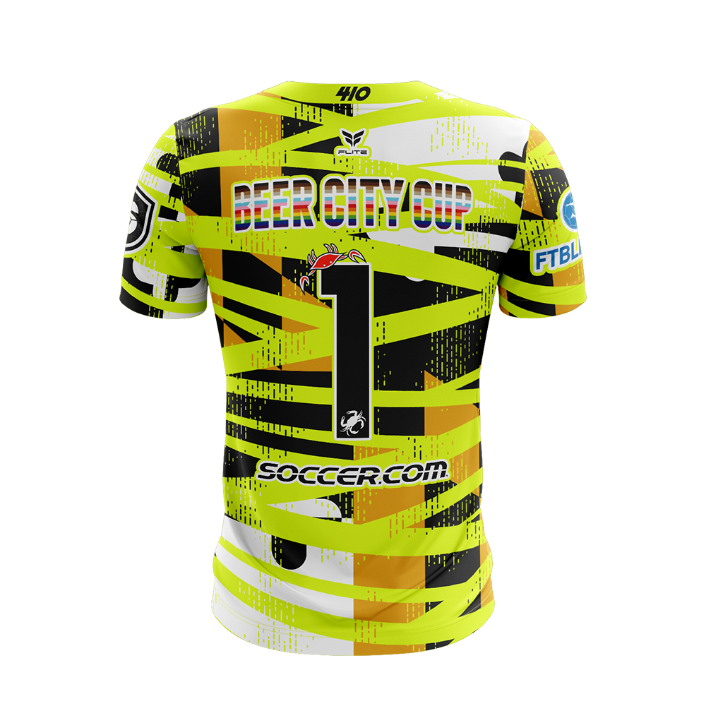 CHARMOUR 410 2026 TST MENS GK JERSEY SS (NEON YELLOW)