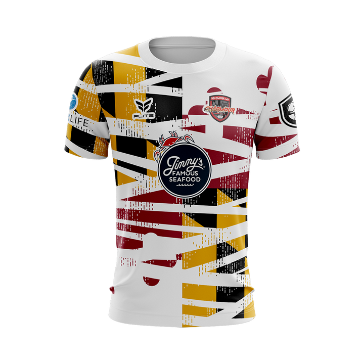 CHARMOUR 410 2026 TST MENS TRAINING JERSEY SS (WHITE)