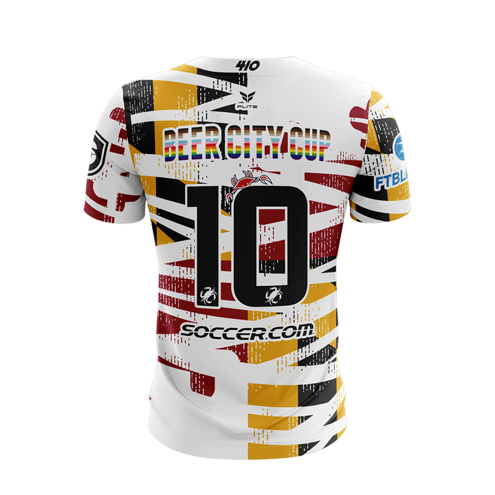 CHARMOUR 410 2026 TST MENS TRAINING JERSEY SS (WHITE)