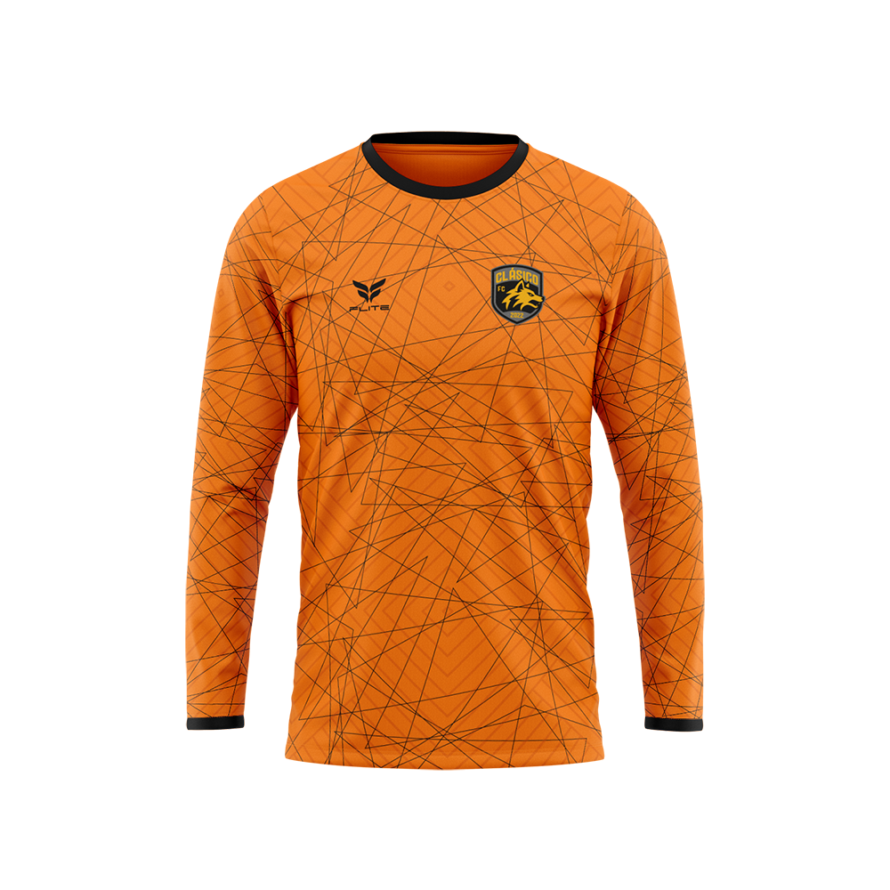CLASICO FC GK JERSEY LS (ORANGE)