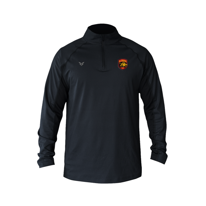 CLASICO FC STEALTH QUARTER-ZIP (BLACK)