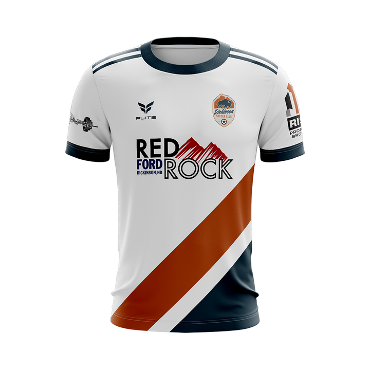 DICKINSON SOCCER CLUB HOME JERSEY SS (WHITE)