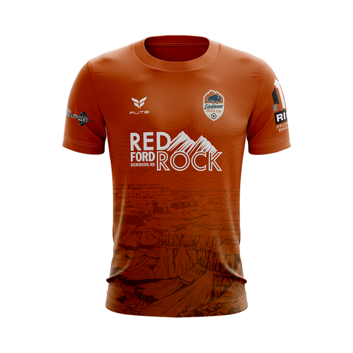 DICKINSON SOCCER CLUB TRAINING JERSEY SS (ORANGE)