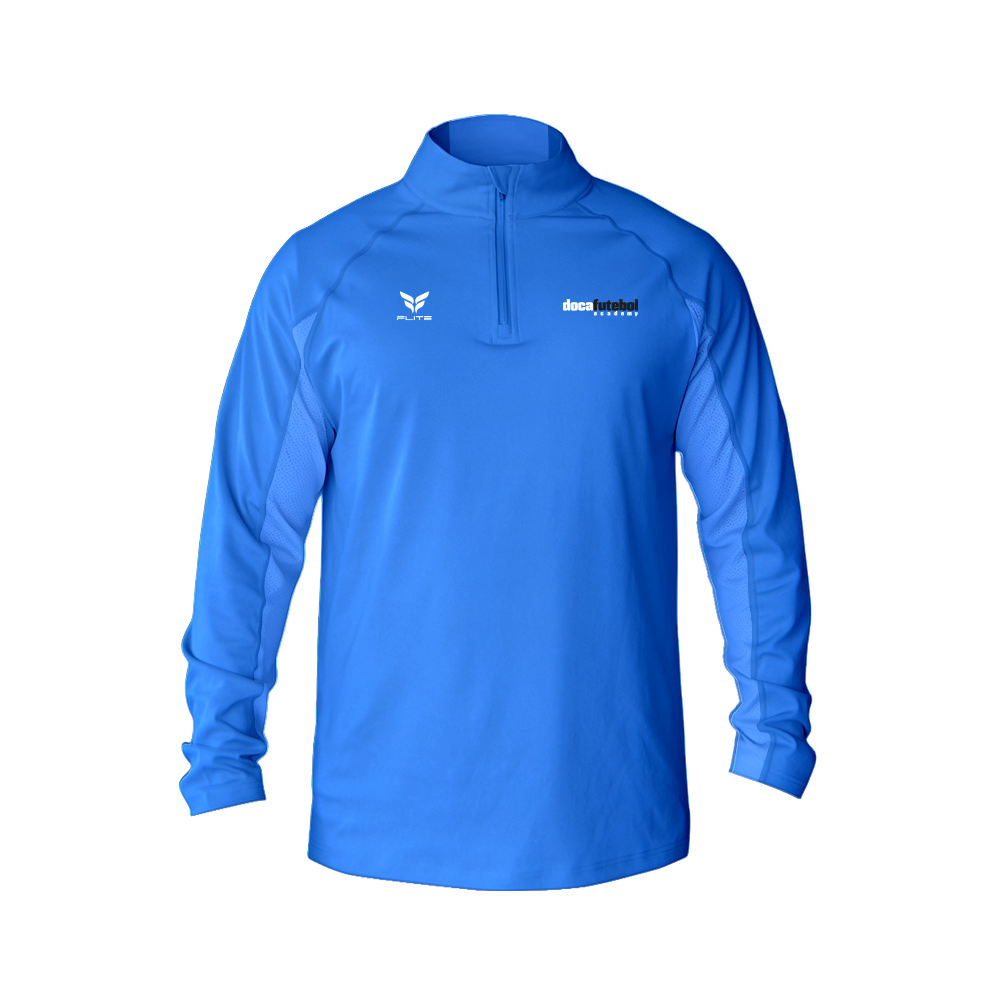 DOCA FUTEBOL STEALTH QUARTER-ZIP (BLUE)