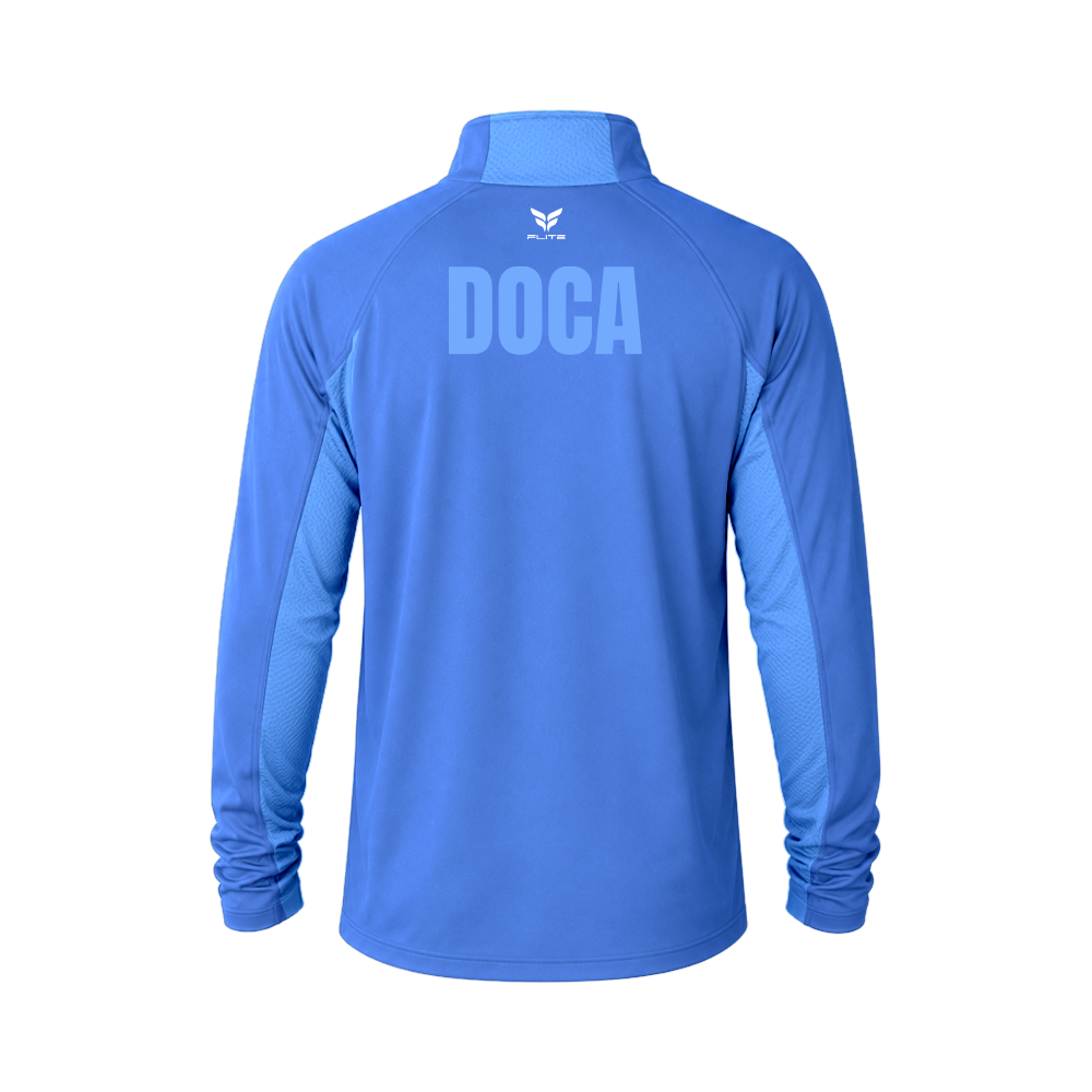 DOCA FUTEBOL STEALTH QUARTER-ZIP (BLUE)