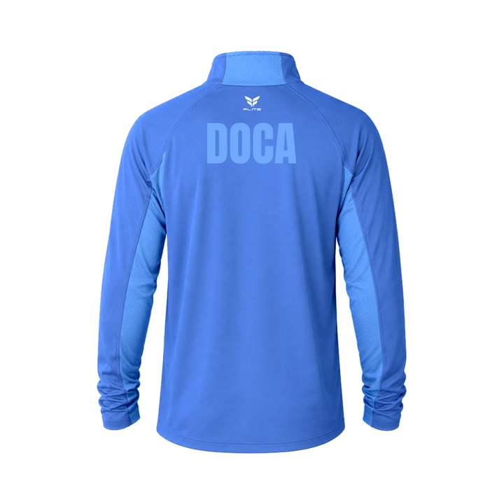 DOCA FUTEBOL STEALTH QUARTER-ZIP (BLUE)
