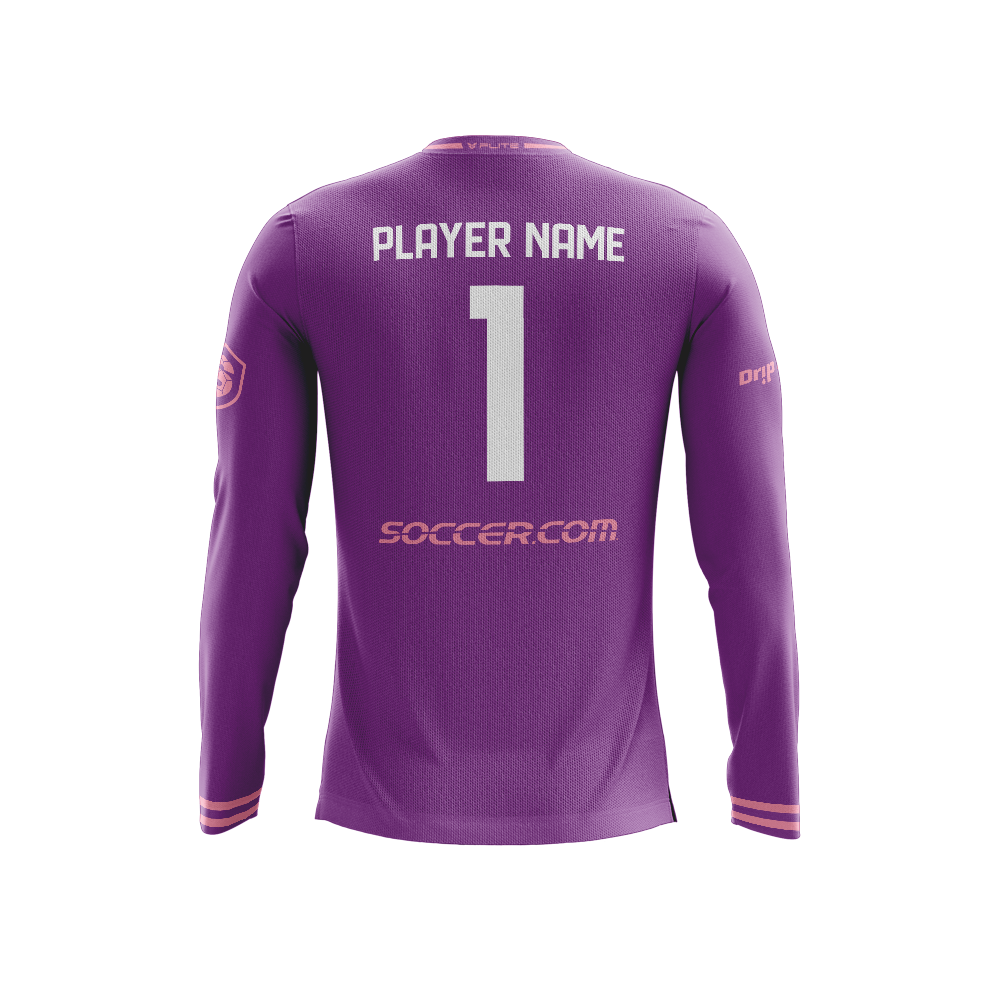 DRIP FC 2026 TST MENS GK JERSEY LS (PURPLE)