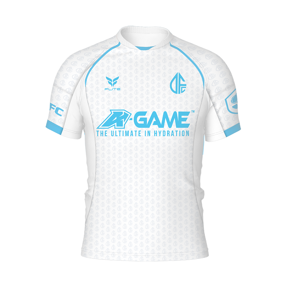 DRIP FC X SOCCCER DAVE 2026 TST AWAY JERSEY SS (WHITE)