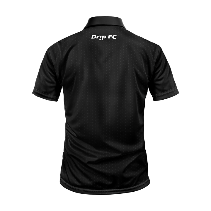 DRIP FC 2026 TST POLO SHIRT (BLACK)