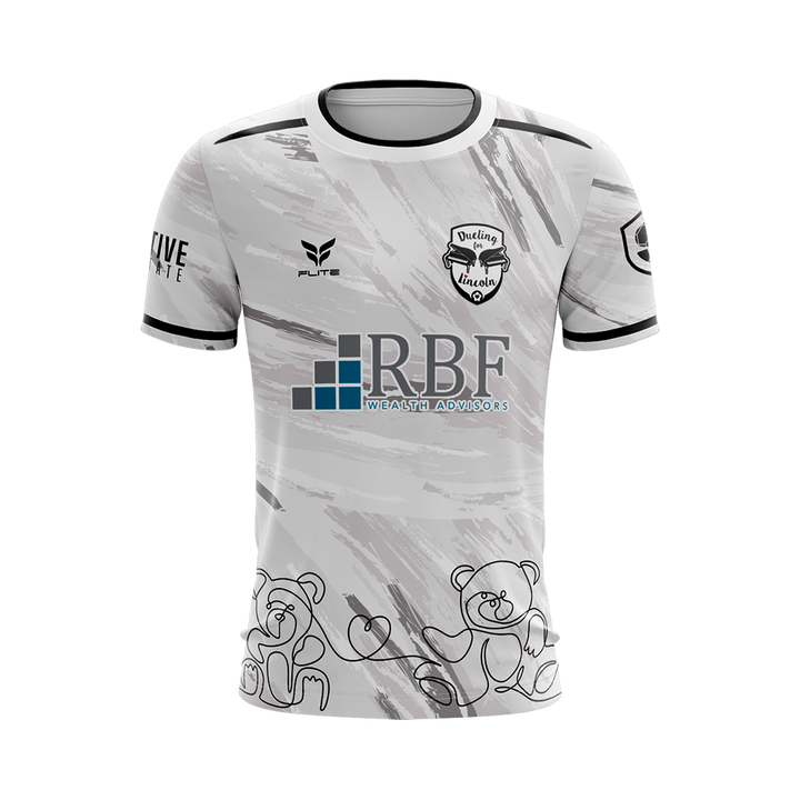 DUELING FOR LINCOLN TRAINING JERSEY SS (WHITE)