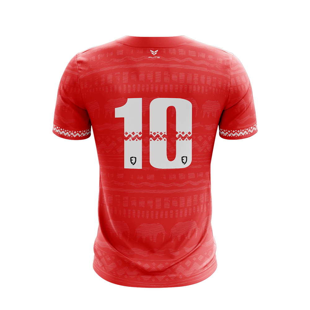 EJ FUTBALL TRAINING Red Game Jersey