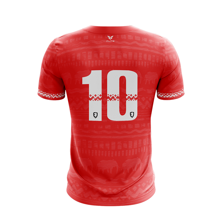 EJ FUTBALL TRAINING Red Game Jersey