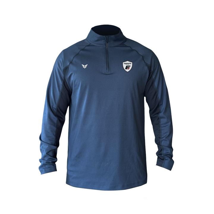 ELEVATE FUTSAL STEALTH QUARTER-ZIP (IRON BLUE)