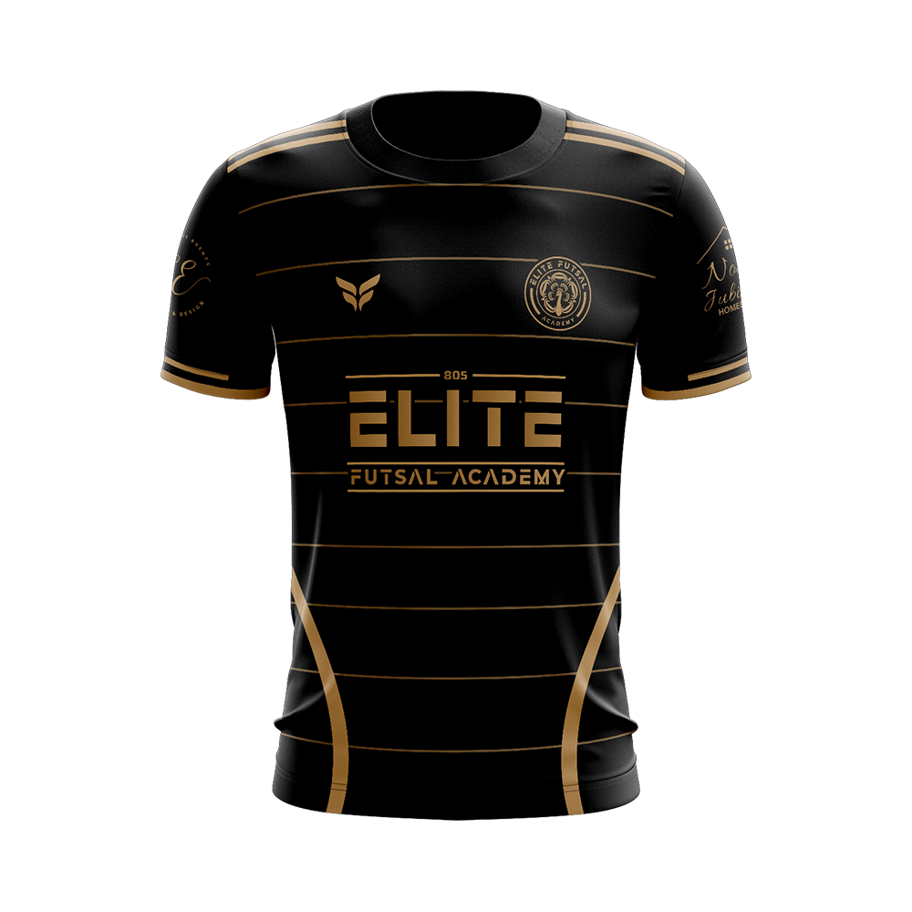 ELITE FUTSAL HOME JERSEY SS (BLACK)