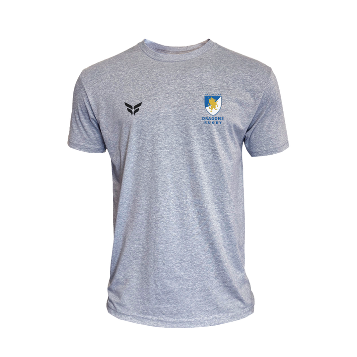 ENCINITAS DRAGONS COTTON-BLEND TSHIRT (GREY)