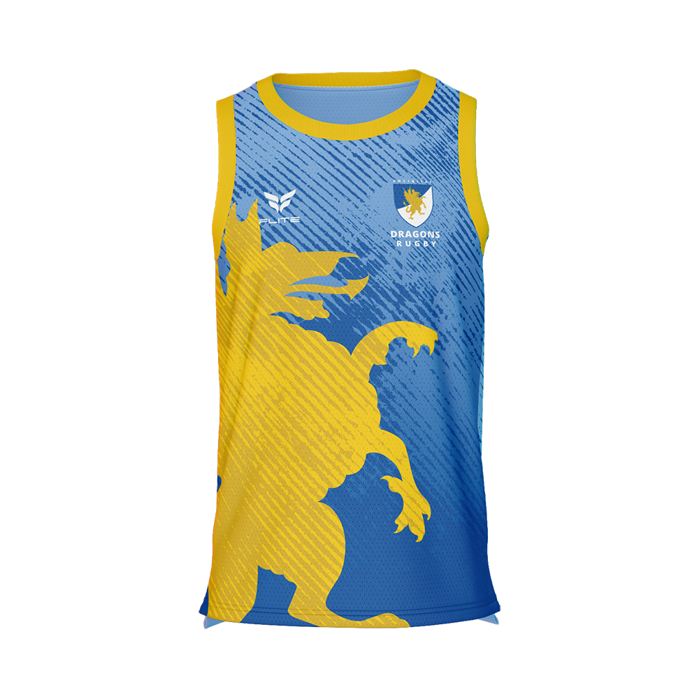 ENCINITAS DRAGONS JERSEY NS (YELLOW)