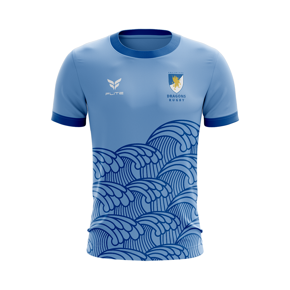 ENCINITAS DRAGONS JERSEY SS (BLUE)