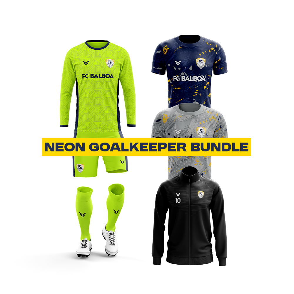 FC BALBOA NEON YELLOW GOALKEEPER BUNDLE