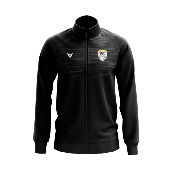 FC BALBOA WARM-UP JACKET WITH PLAYER # (BLACK)