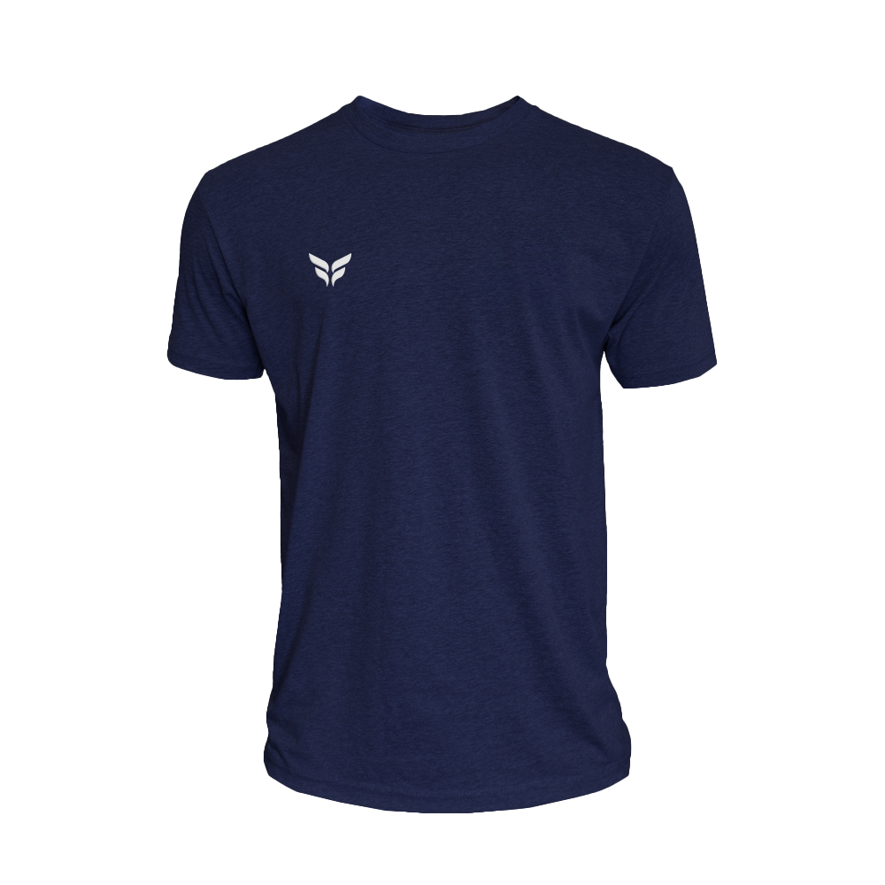 CAMISETA MEZCLA ALGODÓN x FLITE (AZUL MARINO)