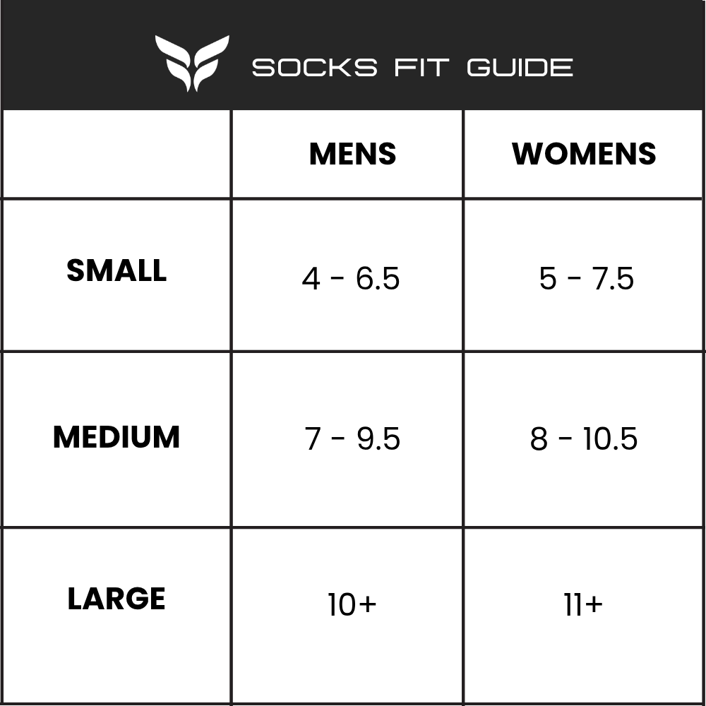 TEAM SOCKS (NEON SOCKS BLACK WINGS)
