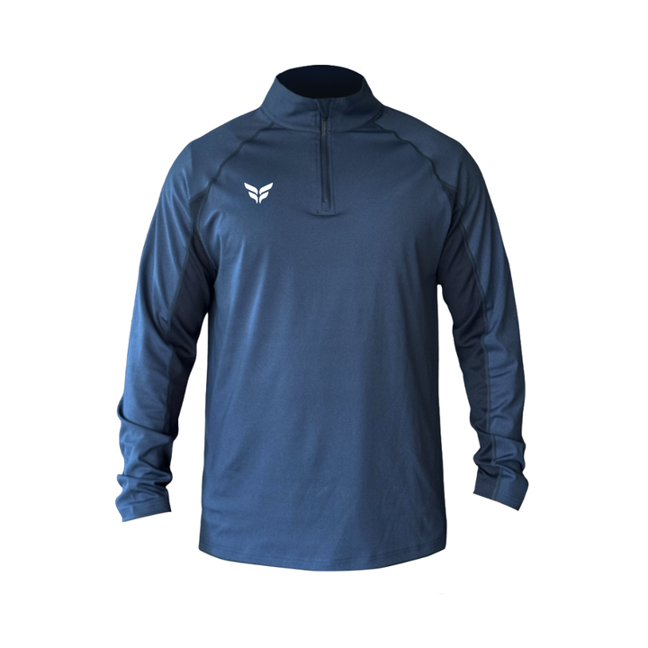 STEALTH QUARTER-ZIP x FLITE (IRON BLUE)