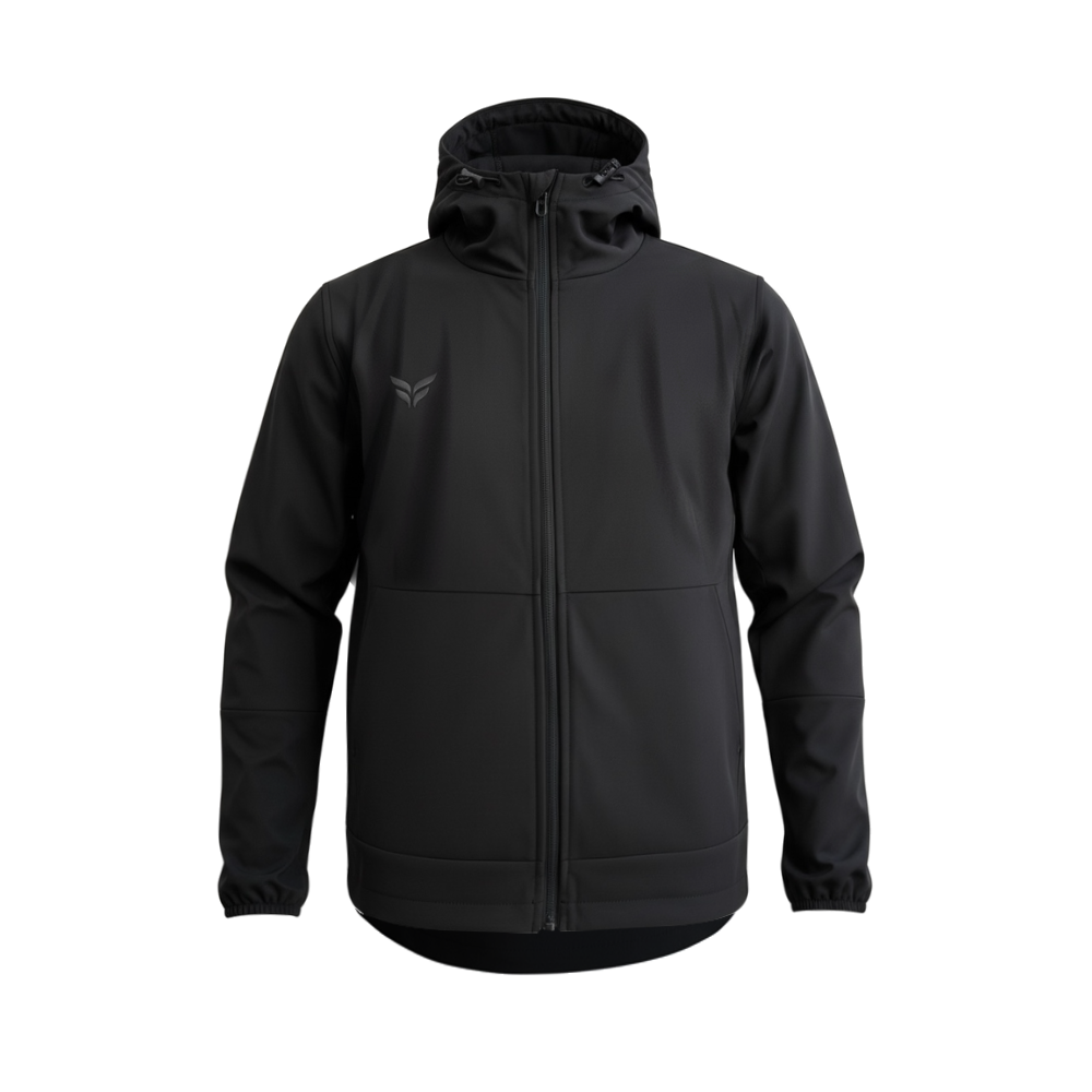 STEALTH HOODED JACKET x FLITE (BLACK)