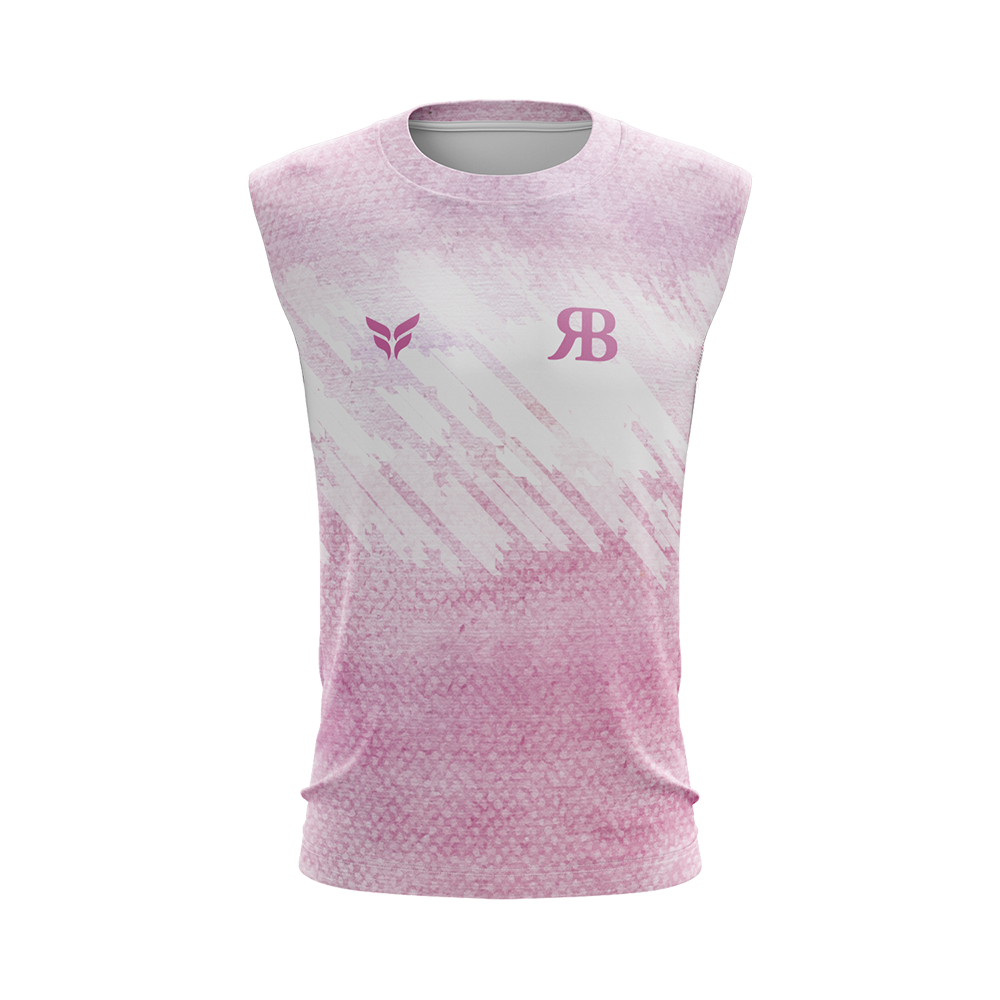 RB SLEEVELESS TRAINING TOP (PINK)