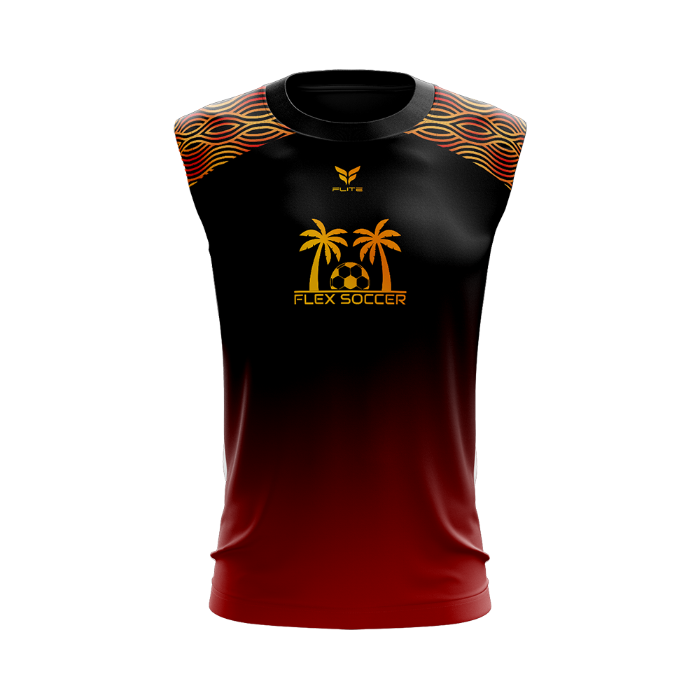 FLEX SOCCER JERSEY NS (BLACK)