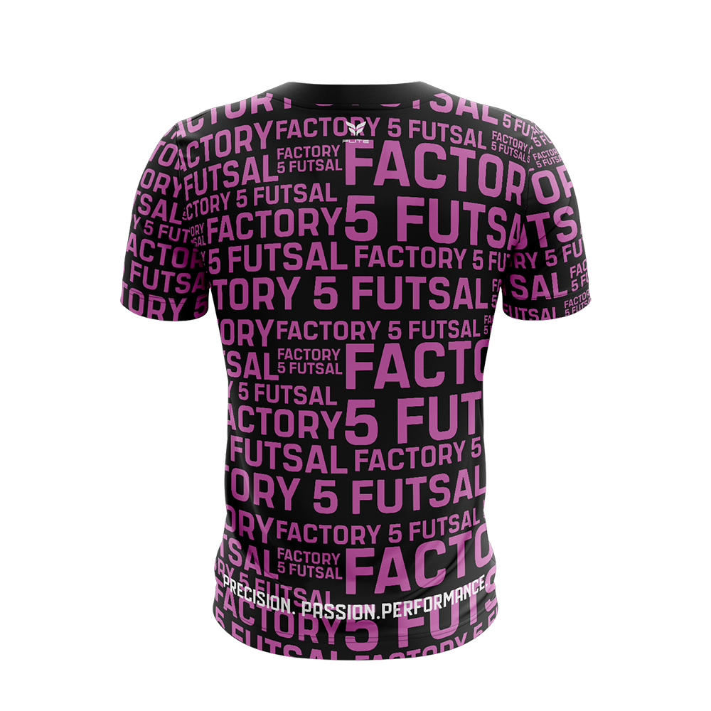 FACTORY 5 FUTSAL TRAINING JERSEY SS (BLACK)