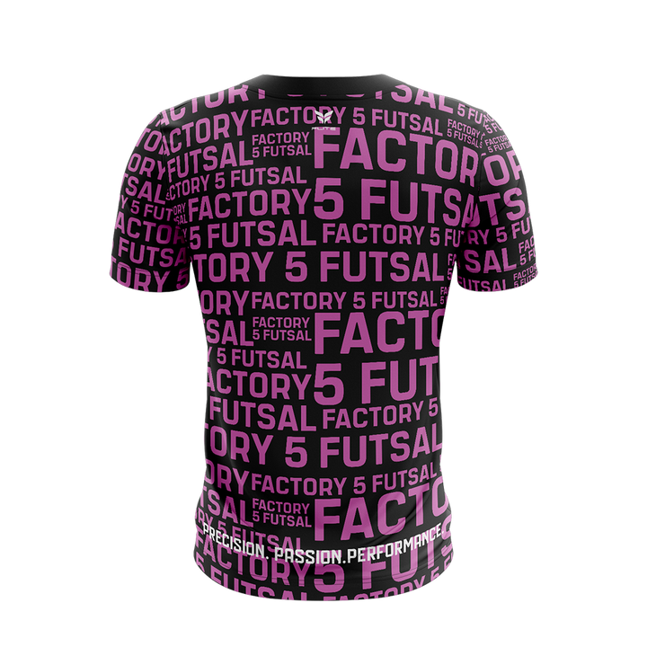 FACTORY 5 FUTSAL TRAINING JERSEY SS (BLACK)