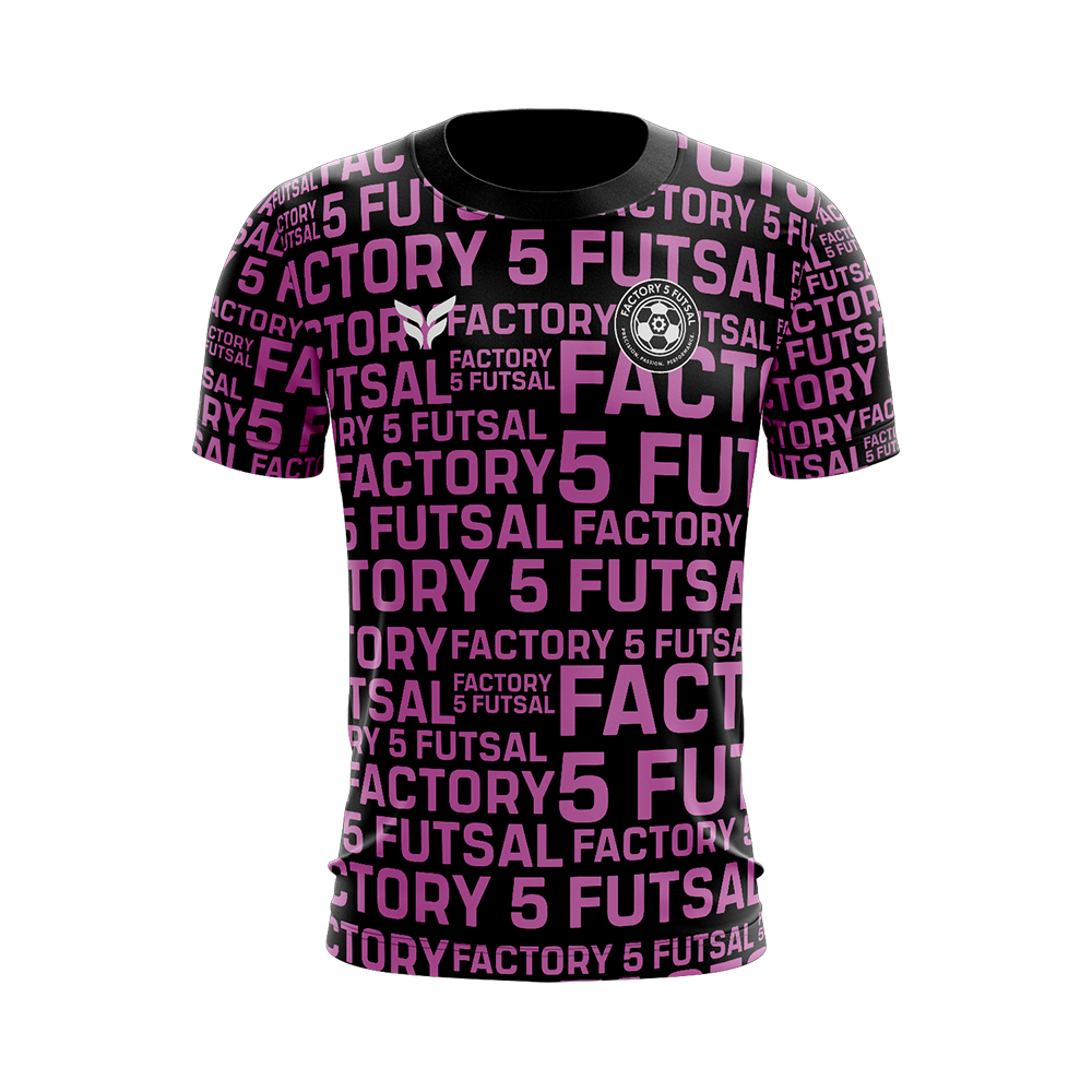FACTORY 5 FUTSAL TRAINING JERSEY SS (BLACK)