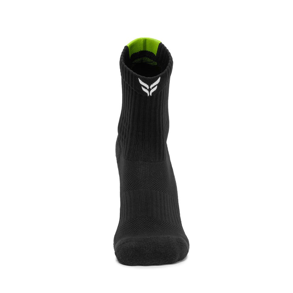 REACT Grip Socks (Black/Neon Green)