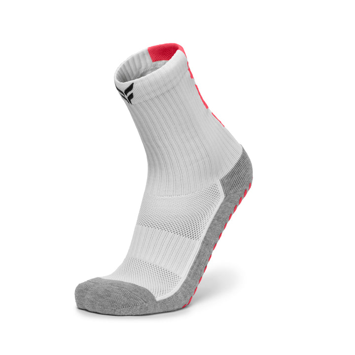 REACT Grip Socks (Neon Pink/White)