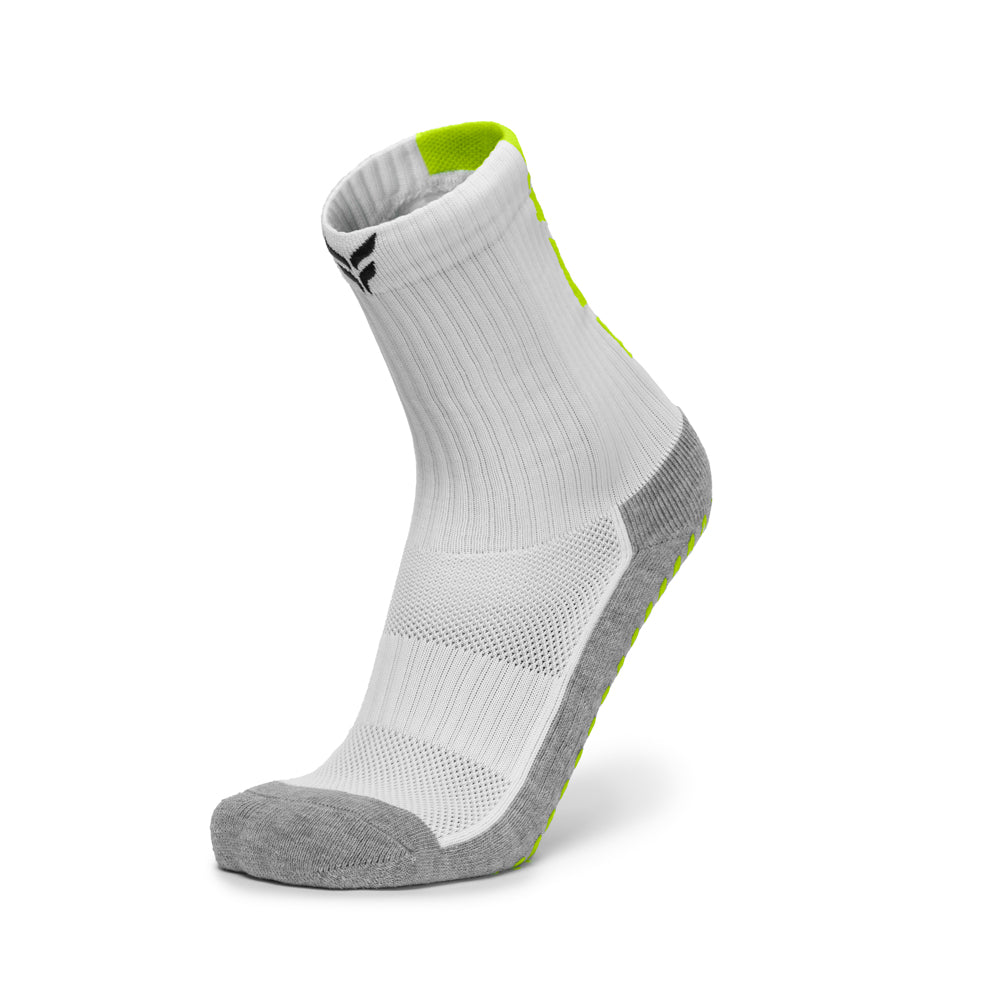 REACT Grip Socks (Neon Green/White)