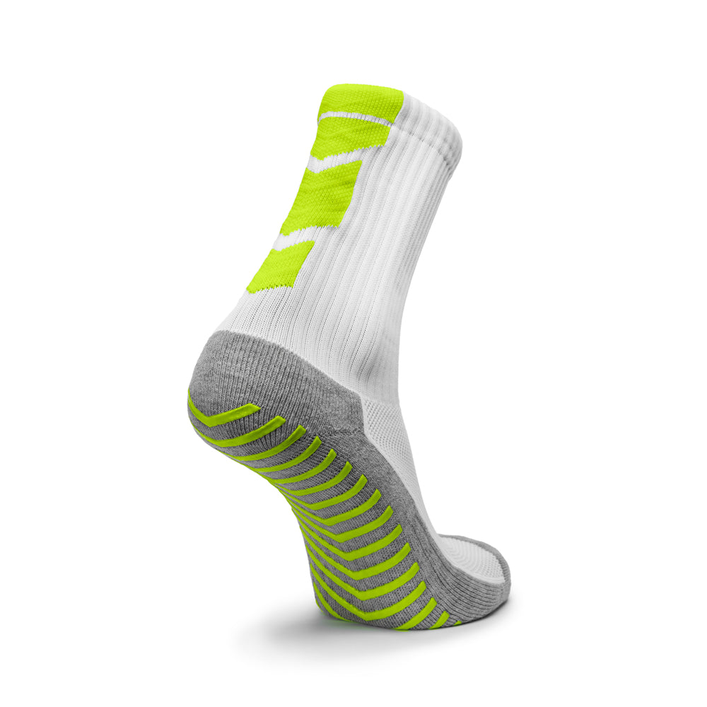 REACT Grip Socks (Neon Green/White)