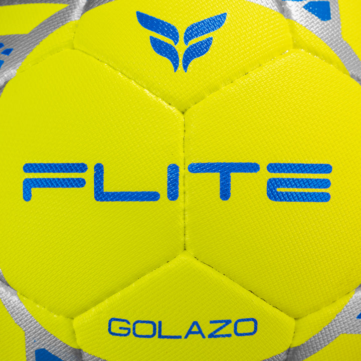 Golazo Premium Quality Match Ball (Neon/Blue/Silver)