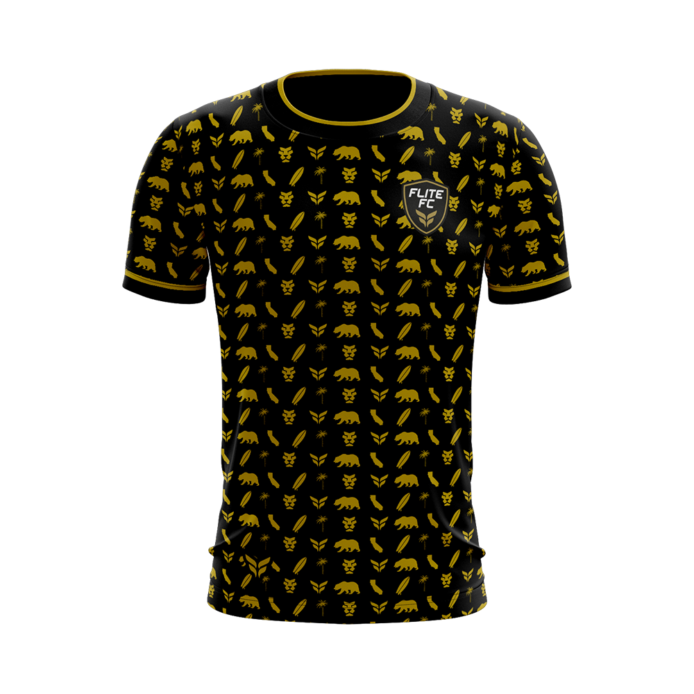 FLITE FC GAME JERSEY SS (BLACK)