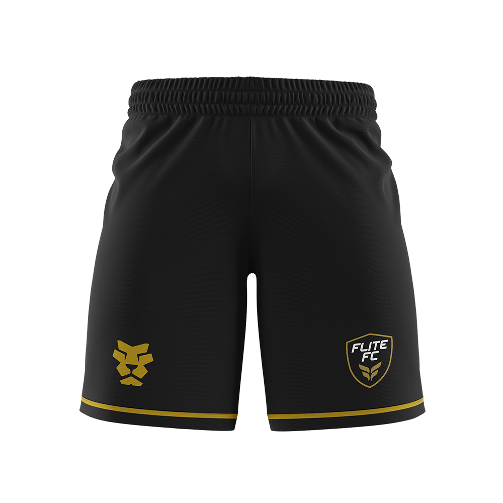 FLITE FC GAME SHORTS (BLACK)