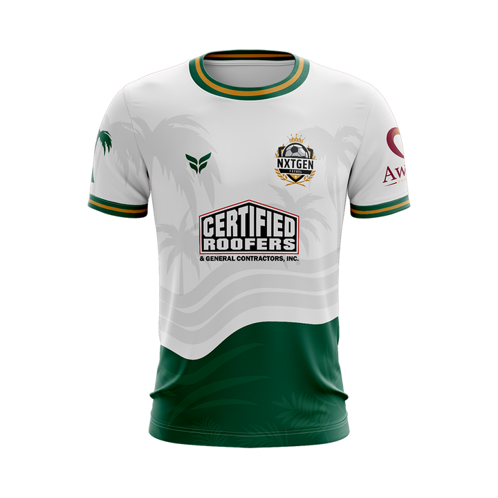NXTGEN FUTBOL SHORT-SLEEVE TRAINING TOP (WHITE)