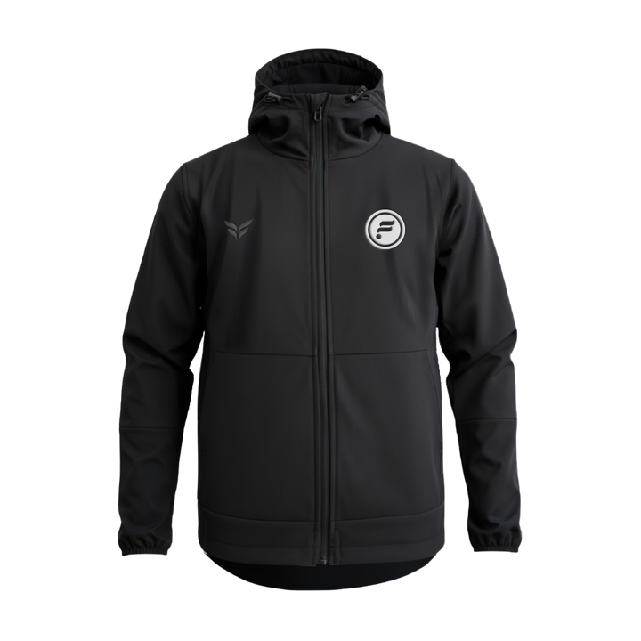 FUTSAL CLT STEALTH HOODED JACKET (BLACK)